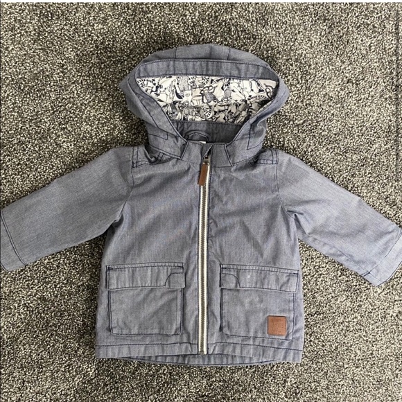 H&M Baby Lightweight Hooded Jacket - Picture 1 of 7